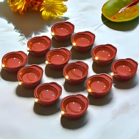 Magical LED Water Sensor Diyas- No Oil, No Flame, Just Water